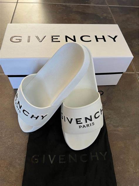 givenchy heels with wings|Givenchy slides white and black.